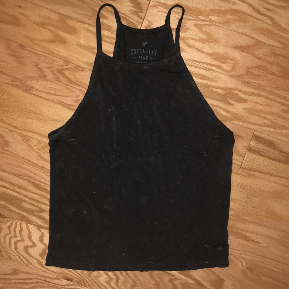 Gray speckled AEO tank